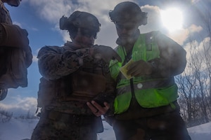 Swift Response 25 | U.S. Marines Conduct Bilateral Training with Norwegian Soldiers