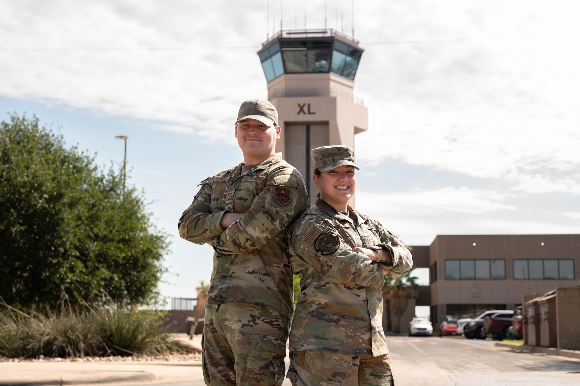 Military Spouse Appreciation Day offers Team XL an opportunity to spotlight the commitment and teamwork military couples bring to the fight—on and off duty. At Laughlin, several Airmen serve, not only alongside their teammates, but alongside their spouses.