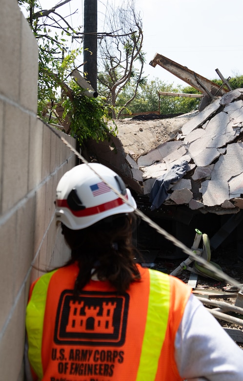 Members of USACE conduct initial debris site surveys for the first batch of non-residential properties approved for USACE debris removal.

USACE is working in partnership with local, state and the Federal Emergency Management Agency in response to the Southern California Wildfires.