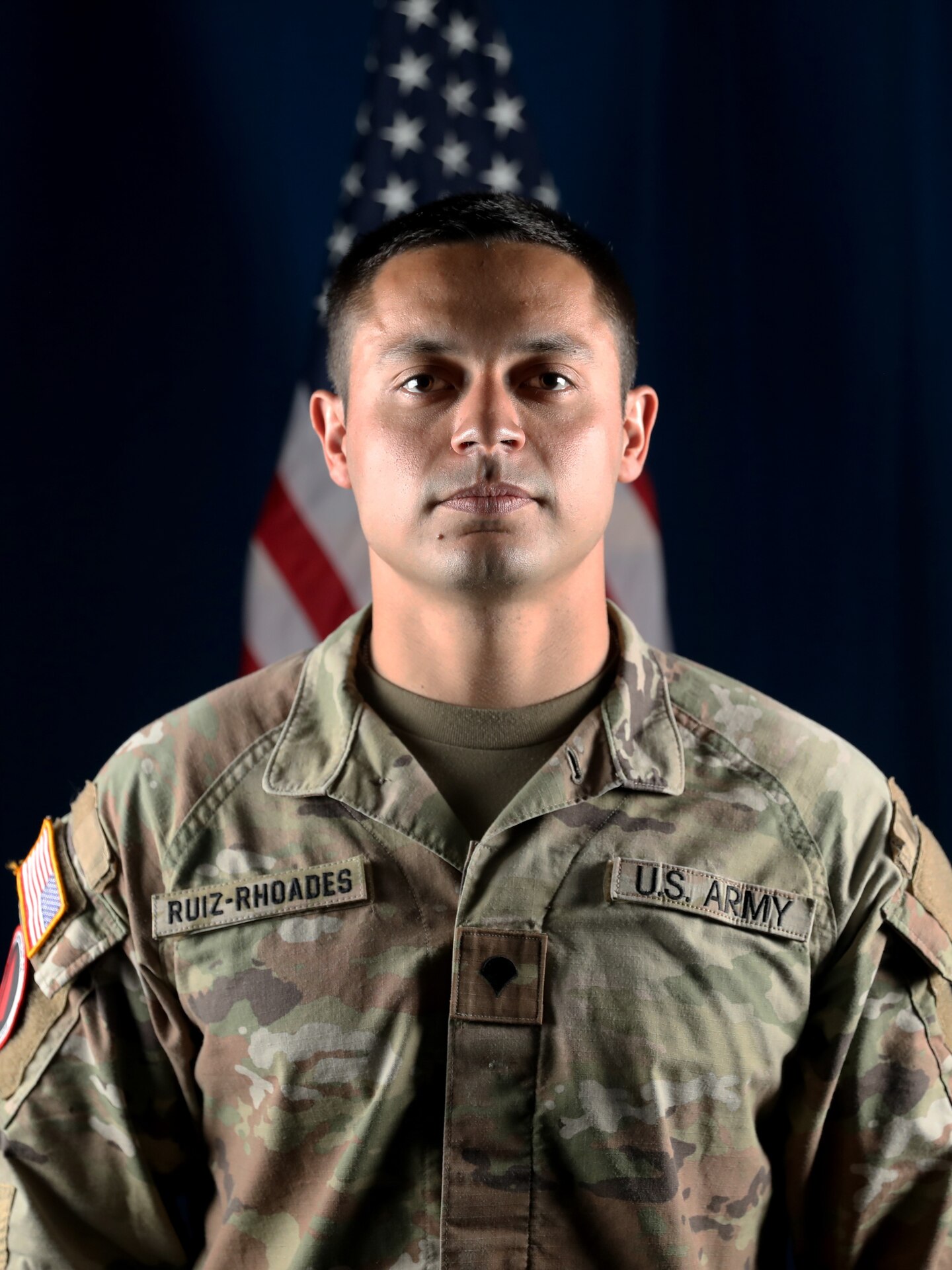 Spc. Robert F. Ruiz-Rhoades of the Pennsylvania National Guard's 28th Expeditionary Combat Aviation Brigade won the Soldier of the Year category during the Region II Best Warrior Competition that took place May 5-9, 2025, at Fort Indiantown Gap, Pennsylvania. (U.S. Army National Guard photo by Spc. Skylin Simpson)