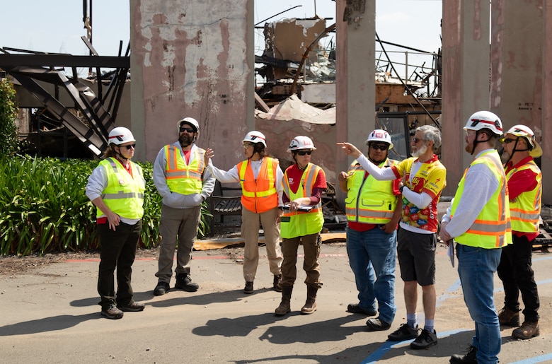 Members of USACE conduct initial debris site surveys for the first batch of non-residential properties approved for USACE debris removal.

USACE is working in partnership with local, state and the Federal Emergency Management Agency in response to the Southern California Wildfires.