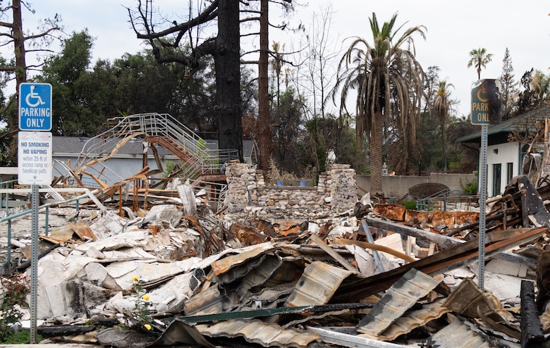 Members of USACE conduct initial debris site surveys for the first batch of non-residential properties approved for USACE debris removal.

USACE is working in partnership with local, state and the Federal Emergency Management Agency in response to the Southern California Wildfires.