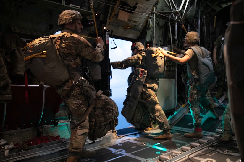 404th Civil Affairs Battalion jumps into Puerto Rico