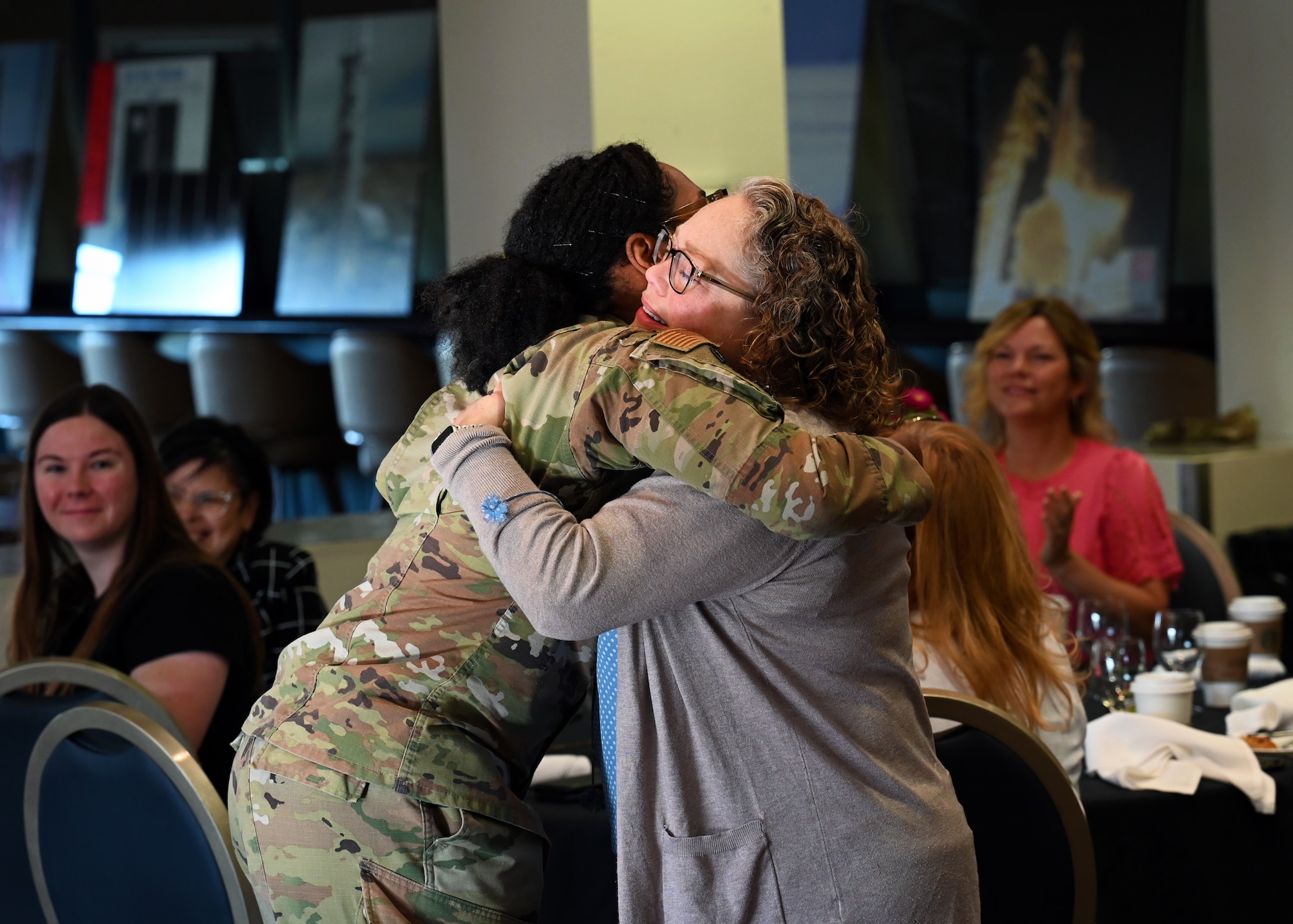 Military Spouse Appreciation Breakfast at Vandenberg Space Force Base.