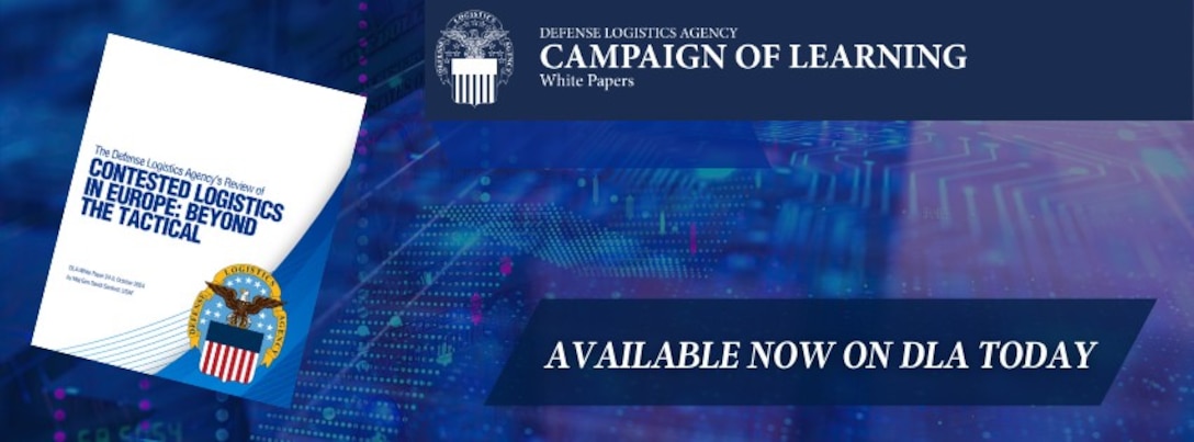 Contested logistics white paper graphic.