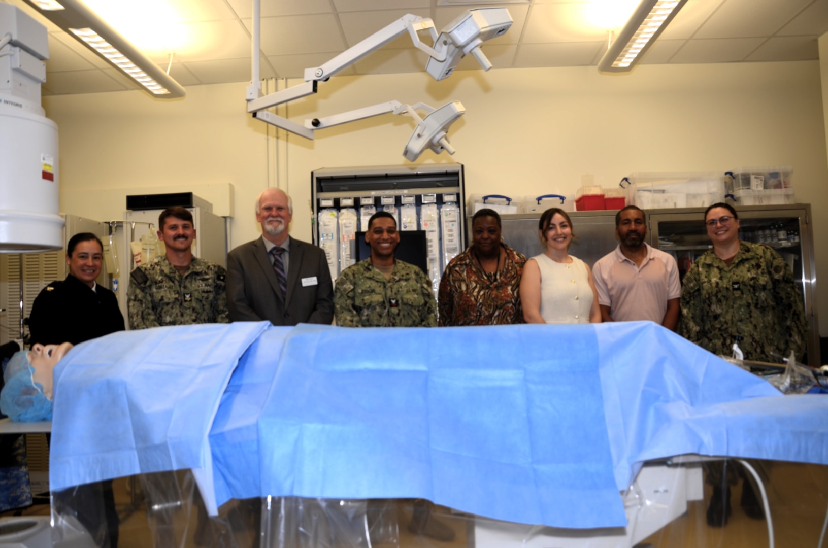 The Navy Cardiovascular Technologist course successfully hosted the Joint Review Committee on Education in Cardiovascular Technology (JRC-CVT) April 11. The purpose of the visit was to conduct a specialized accreditation compliance assessment to ensure continued delivery of world-class cardiovascular medical training.