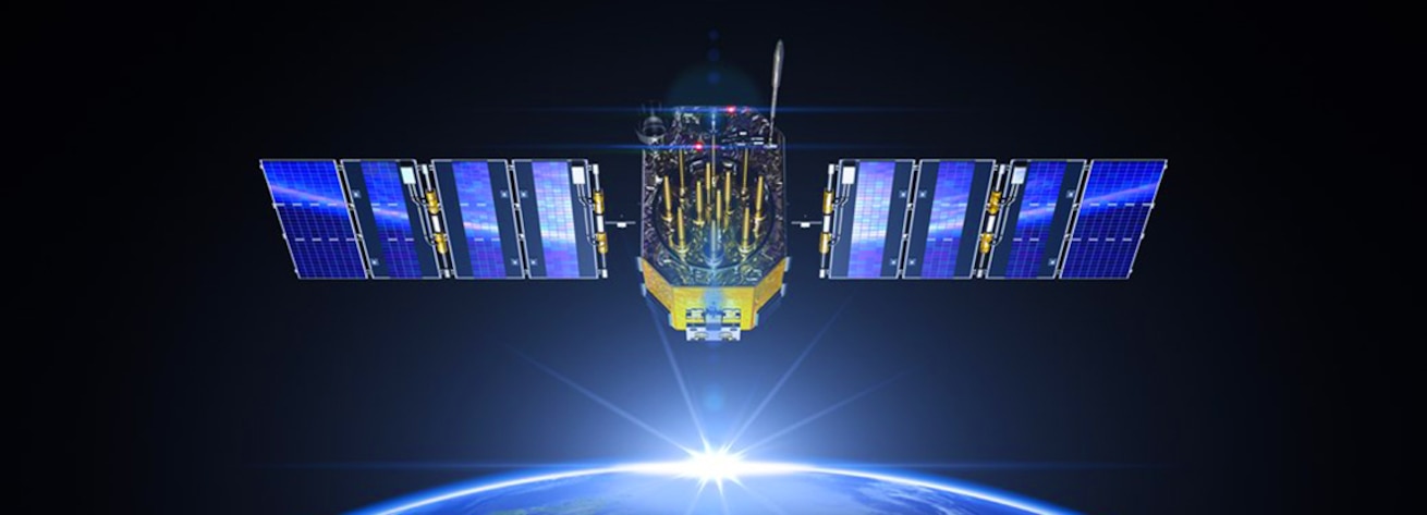 Photo of a satellite
