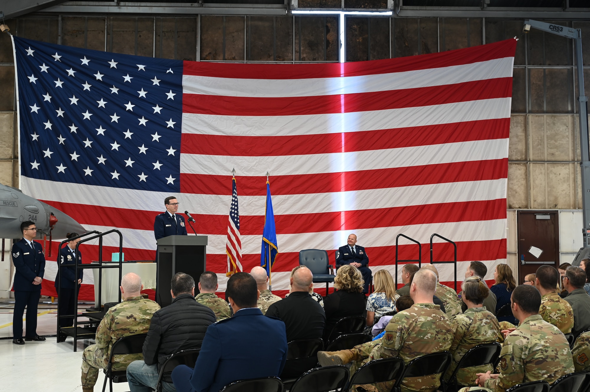 Command CMSgt Paul Miller retires from the Air Force after 28 years of service.