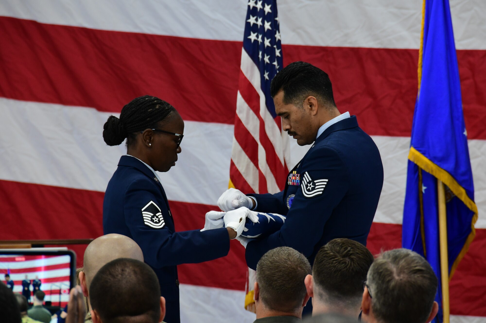 Command CMSgt Paul Miller retires from the Air Force after 28 years of service.