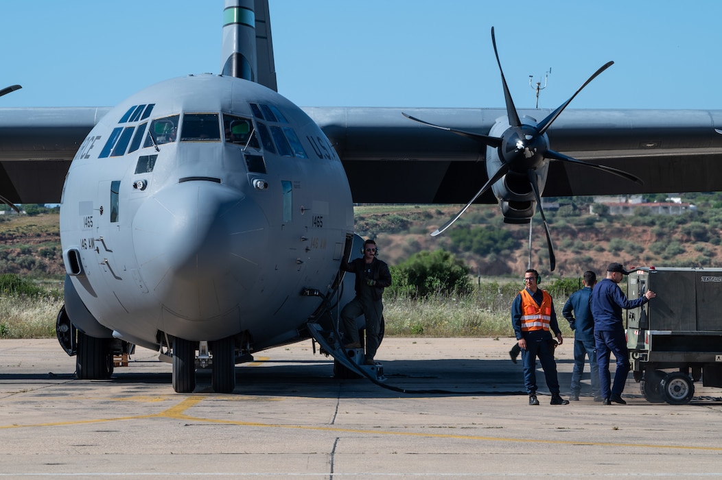 C-130s in Kenitra Morocco