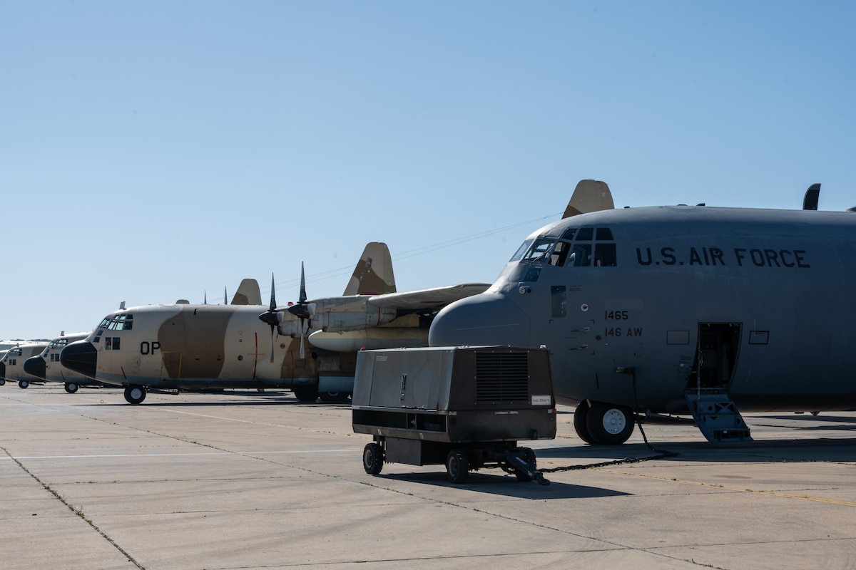 C-130 at Kenitra AB, Morocco