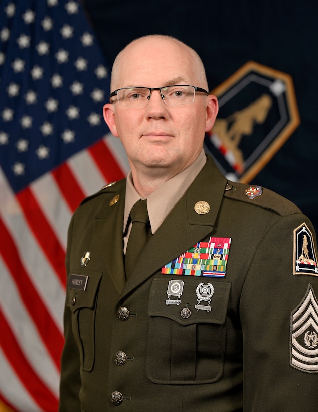 Command Sgt. Maj. Timothy Hawley