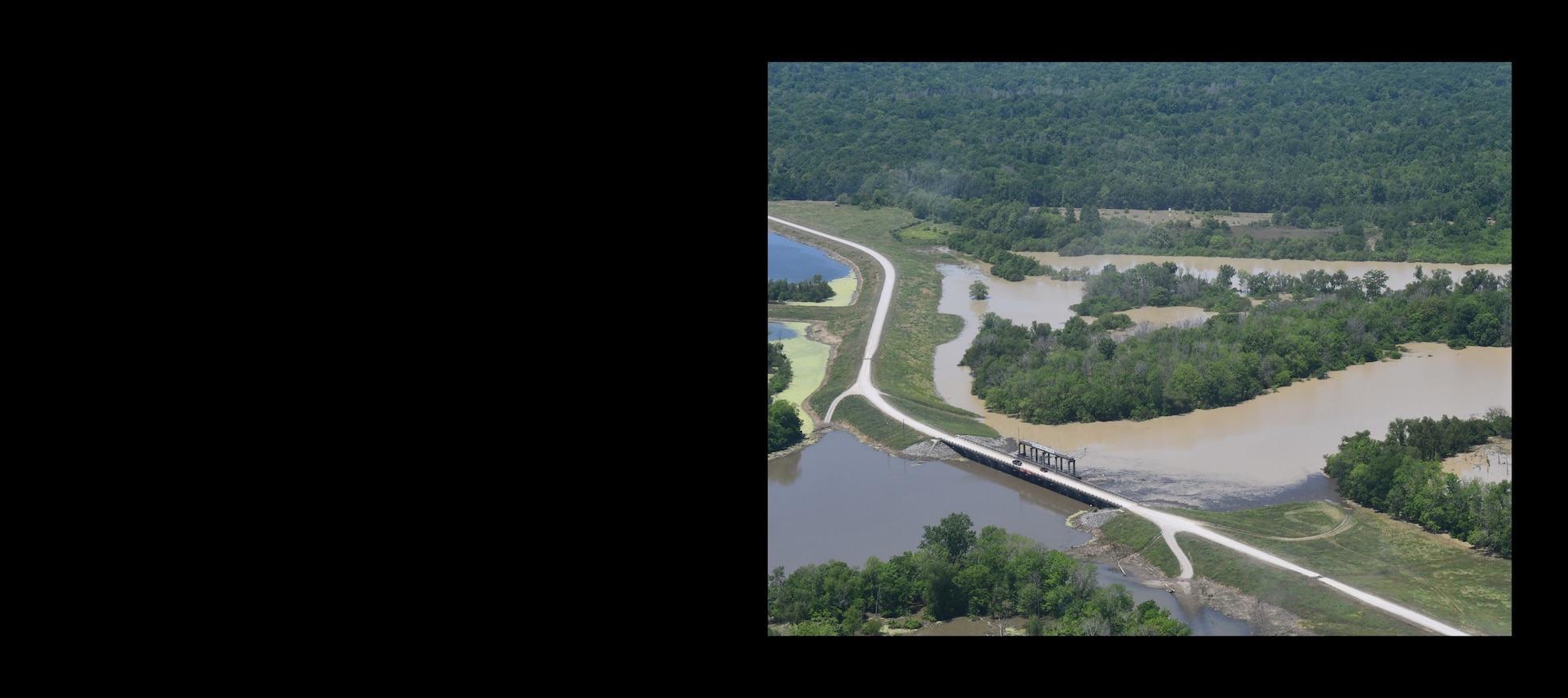 USACE Vicksburg District opens gates of Steele Bayou Drainage Structure