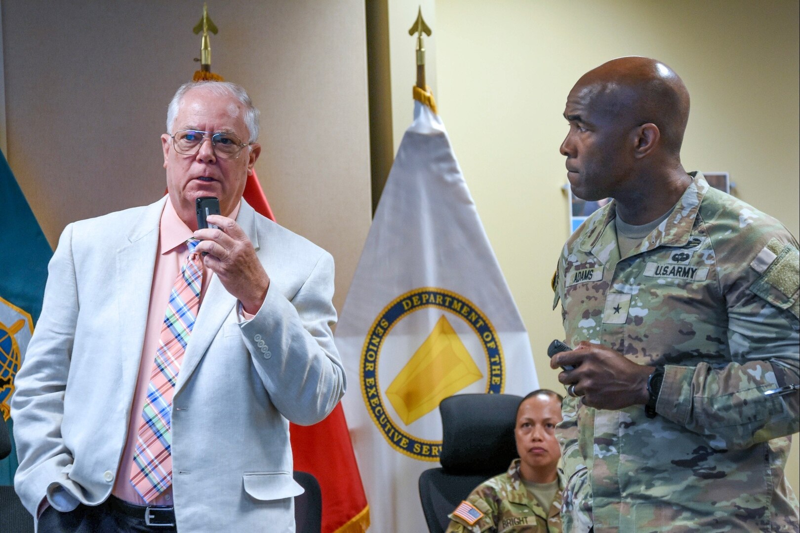 MICC command team gets up close, personal at workforce town hall
