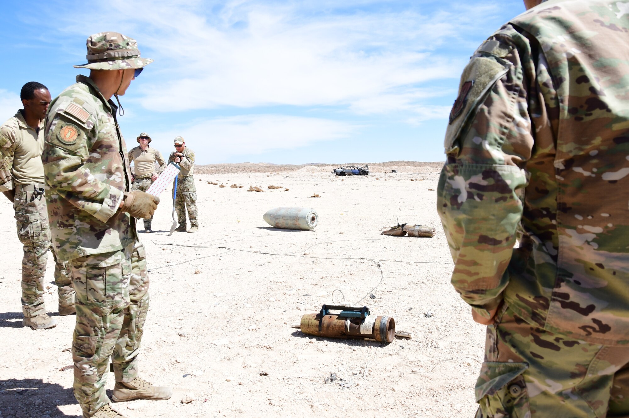 926th Security Forces Squadron and 926th Explosive Ordnance participate in a readiness exercise consisting of scenarios designed to assess the capabilities and skills of the 926th Wing in a controlled training environment.