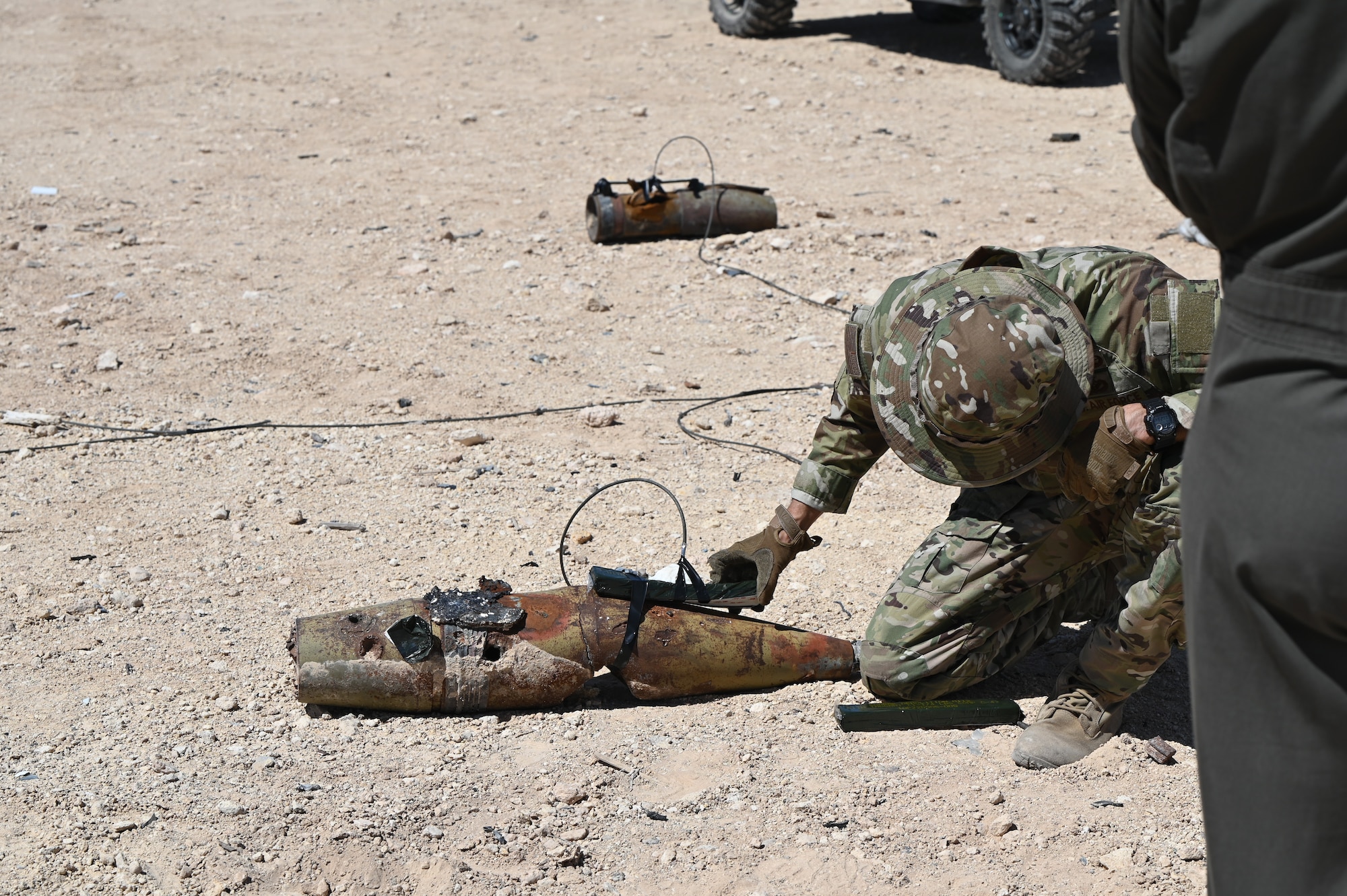 926th Security Forces Squadron and 926th Explosive Ordnance participate in a readiness exercise consisting of scenarios designed to assess the capabilities and skills of the 926th Wing in a controlled training environment.