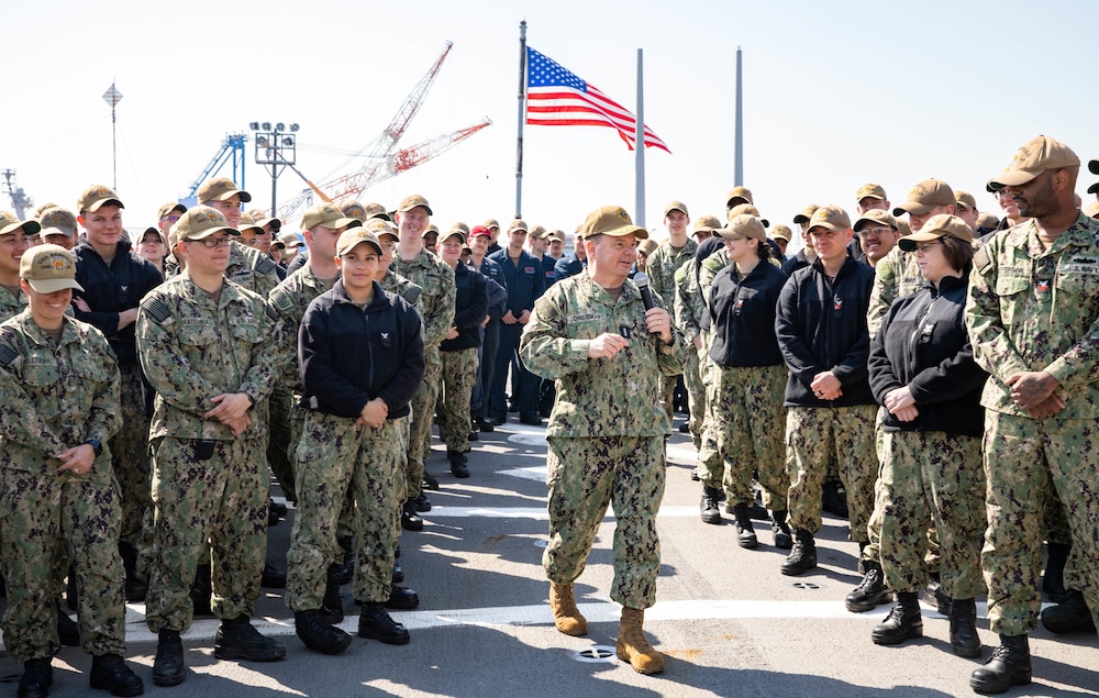 Chief of Naval Personnel biography