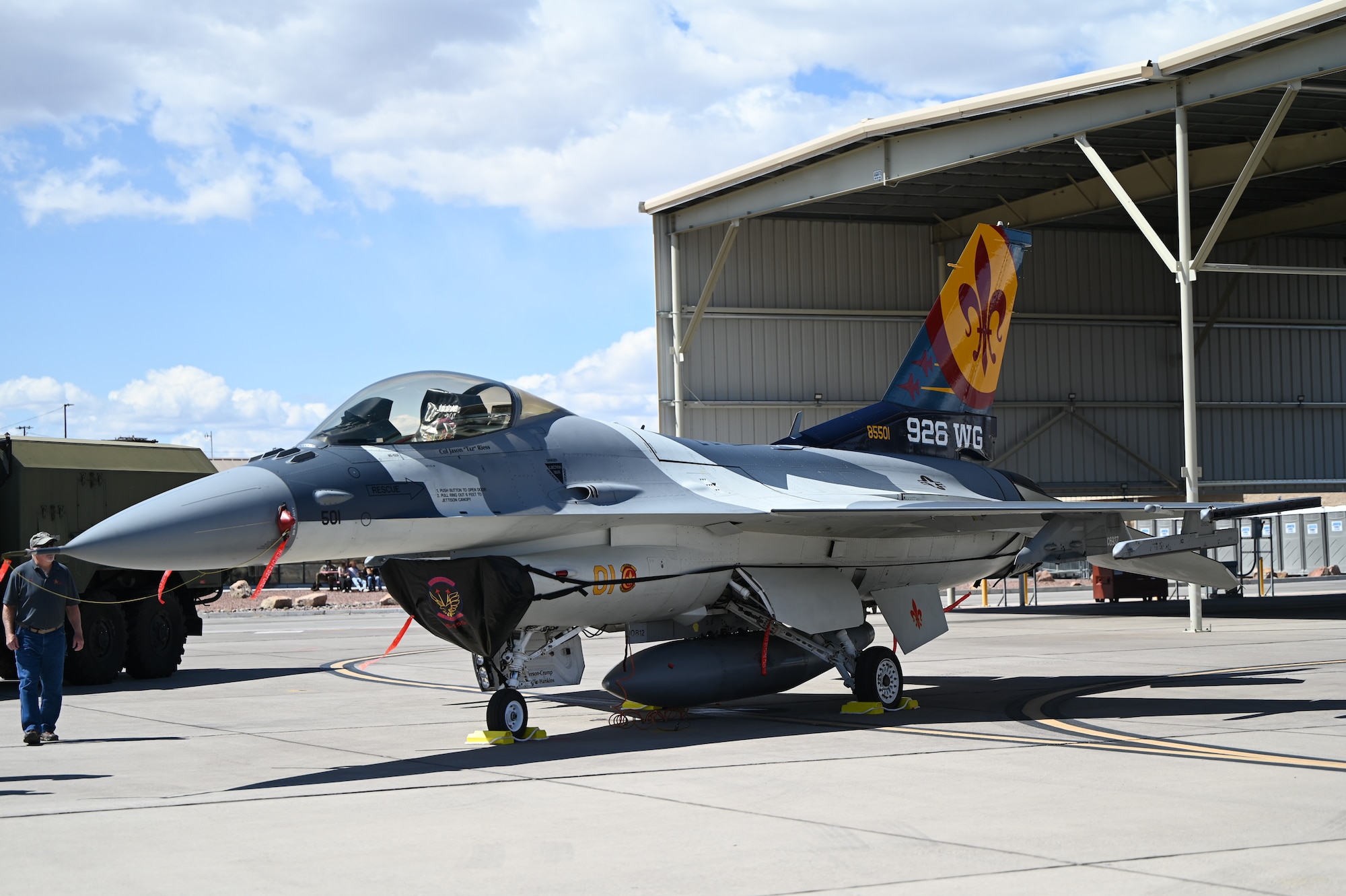 Aviation Nation Air Show 2025 kicks off at Nellis Air Force Base, Nevada, April 4, 2025.