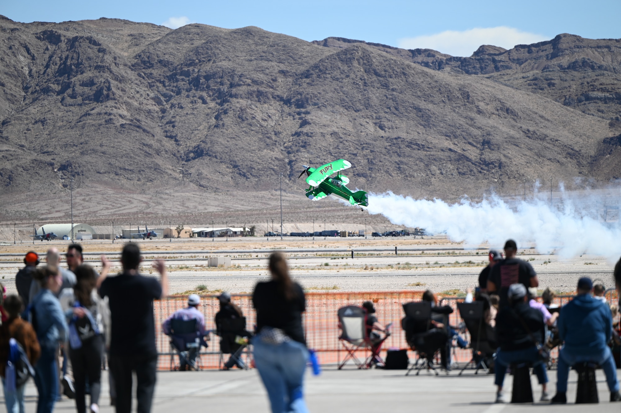 Aviation Nation Air Show 2025 kicks off at Nellis Air Force Base, Nevada, April 4, 2025.