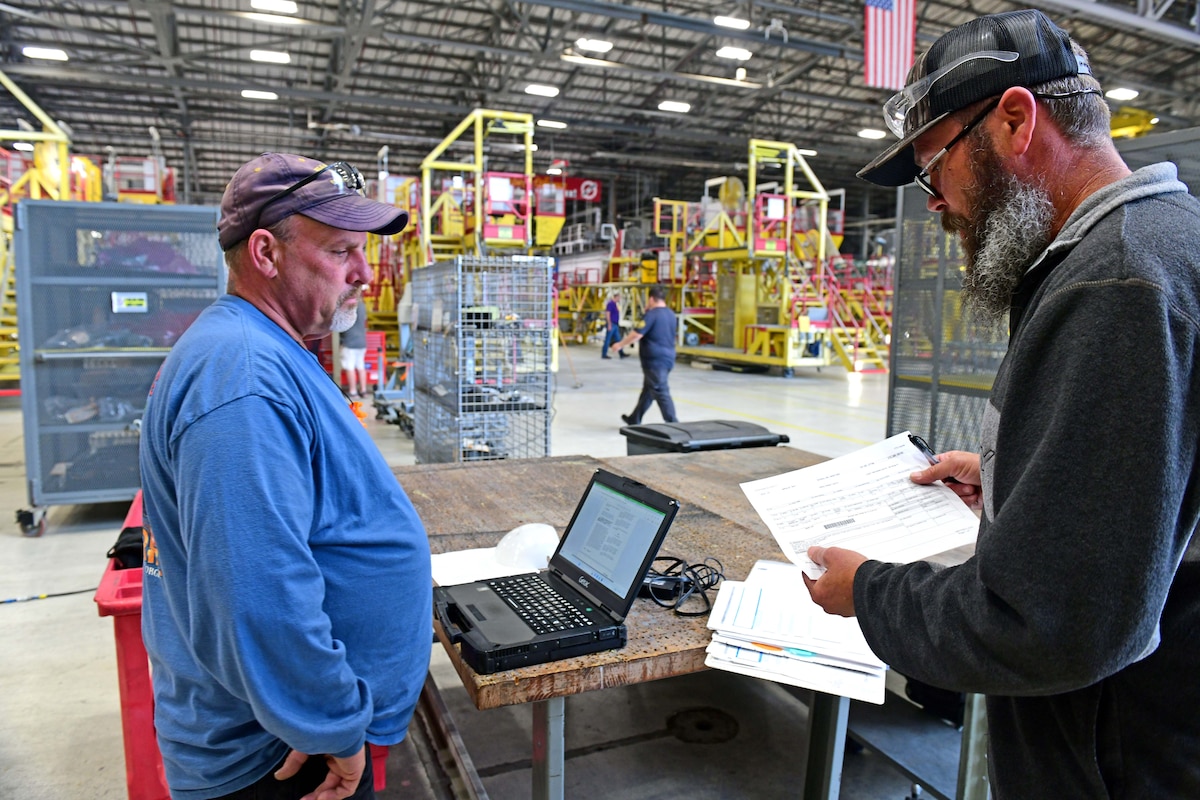 Men working