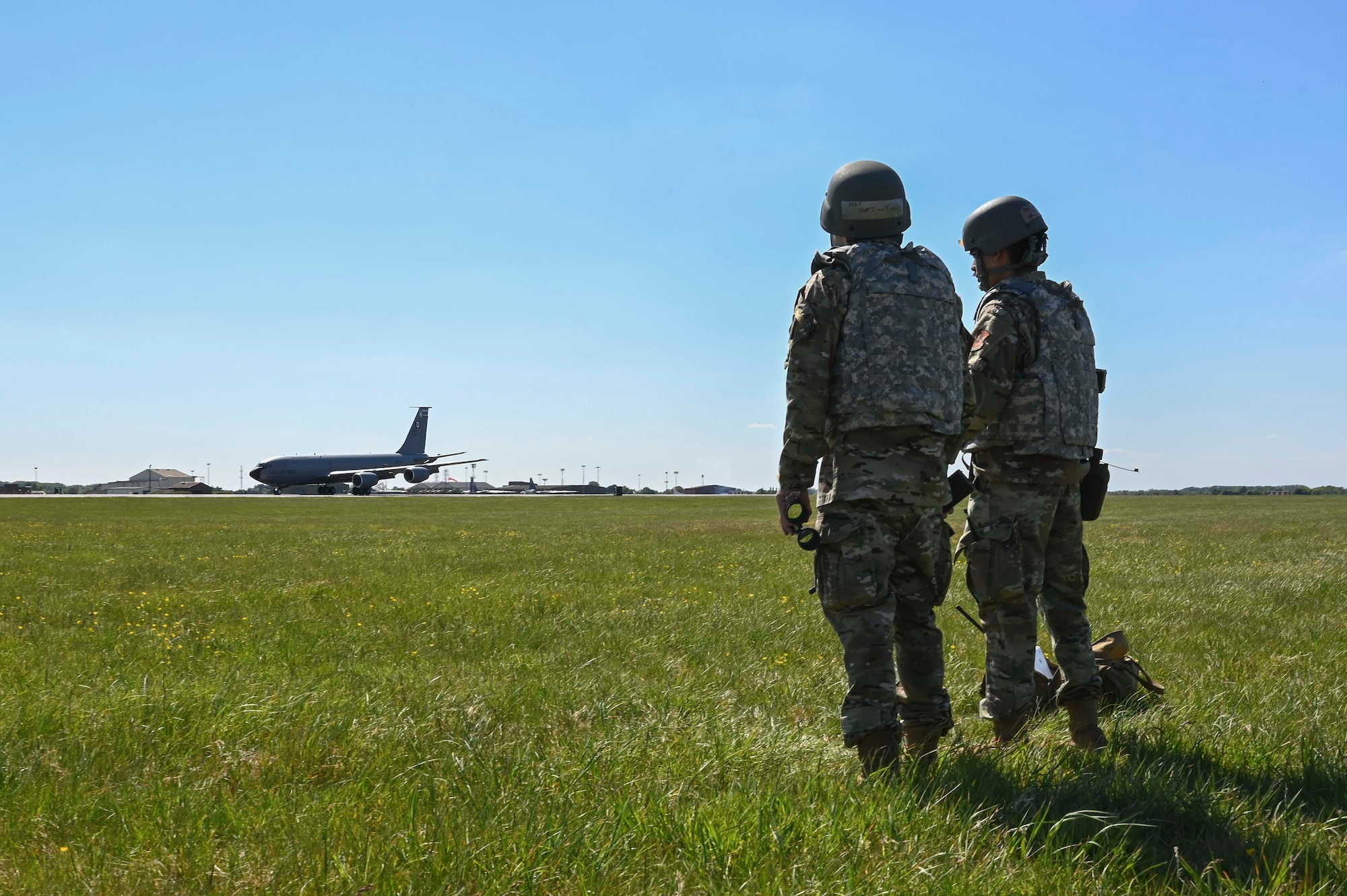 The inspection was intended to validate the 100th ARW's ability to generate, employ, sustain, and project combat power in a highly contested environment.