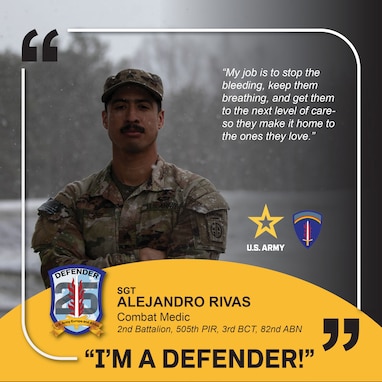 ‘I’M A DEFENDER’