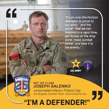 ‘I’M A DEFENDER’