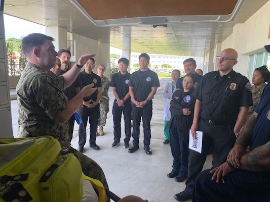 Lt. Zach Juniper leads a discussion and recounts various real world calls he has responded to adding an authentic view of how situations unfold and how quickly they must react in an emegancy.