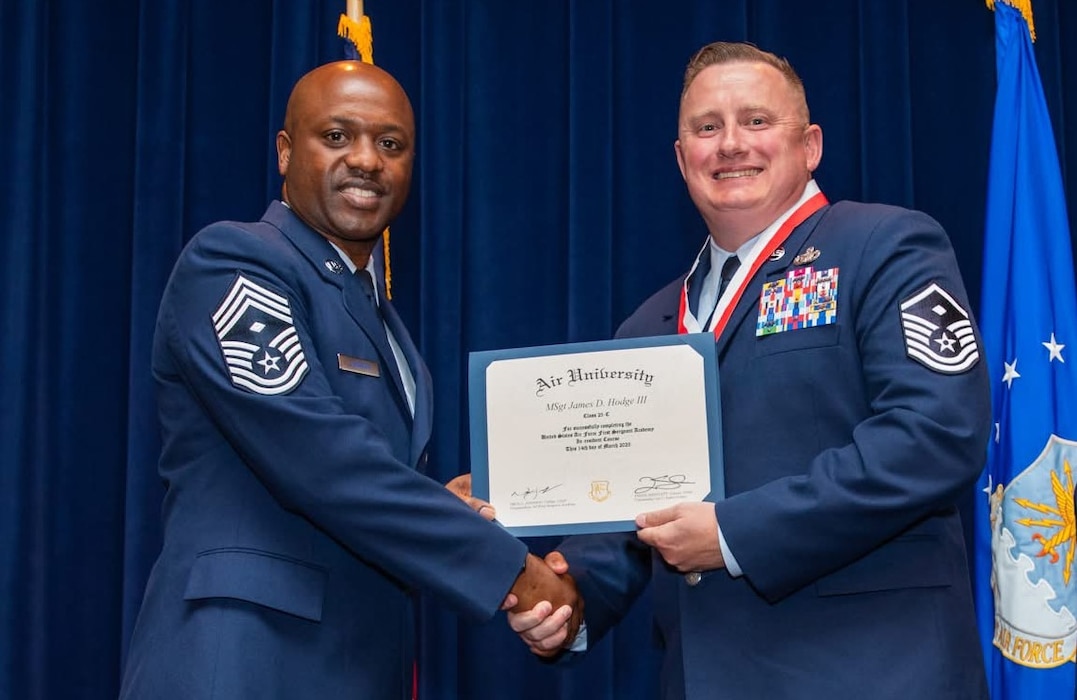 Photo of two airmen