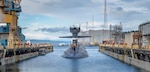 Trident Refit Facility, Bangor team members work together to undock USS Maine