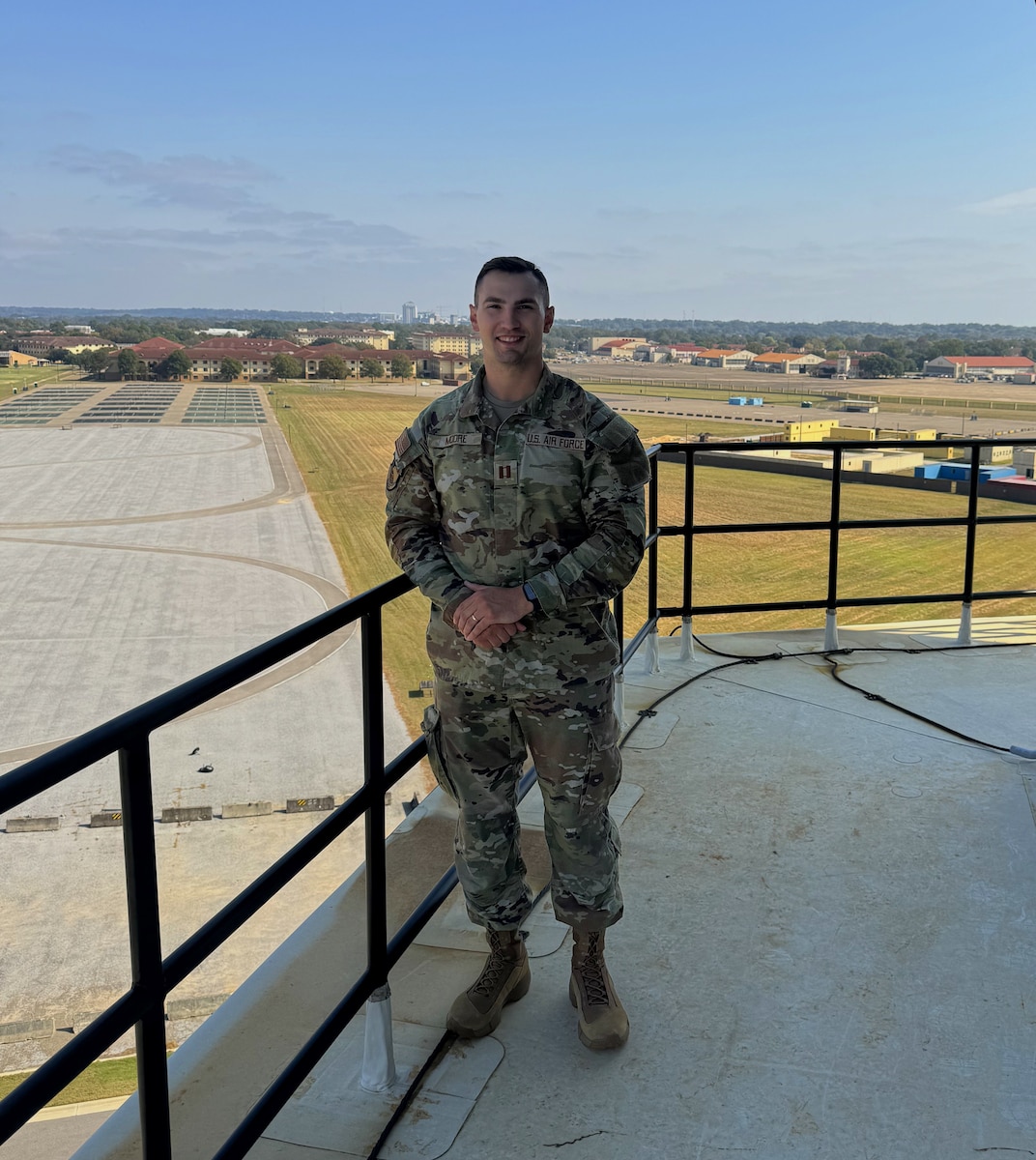 Image of an Airman posing for a photo.