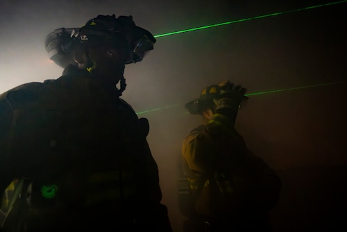 Firefighters see beyond smoke