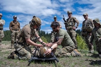 Special Warfare Tactical Air Control Party Airmen assigned to the 124th Air Support Operations Squadron, Idaho Air National Guard, participate in a three-day field training exercise in Idaho City, Idaho, May 5 - 7, 2025.