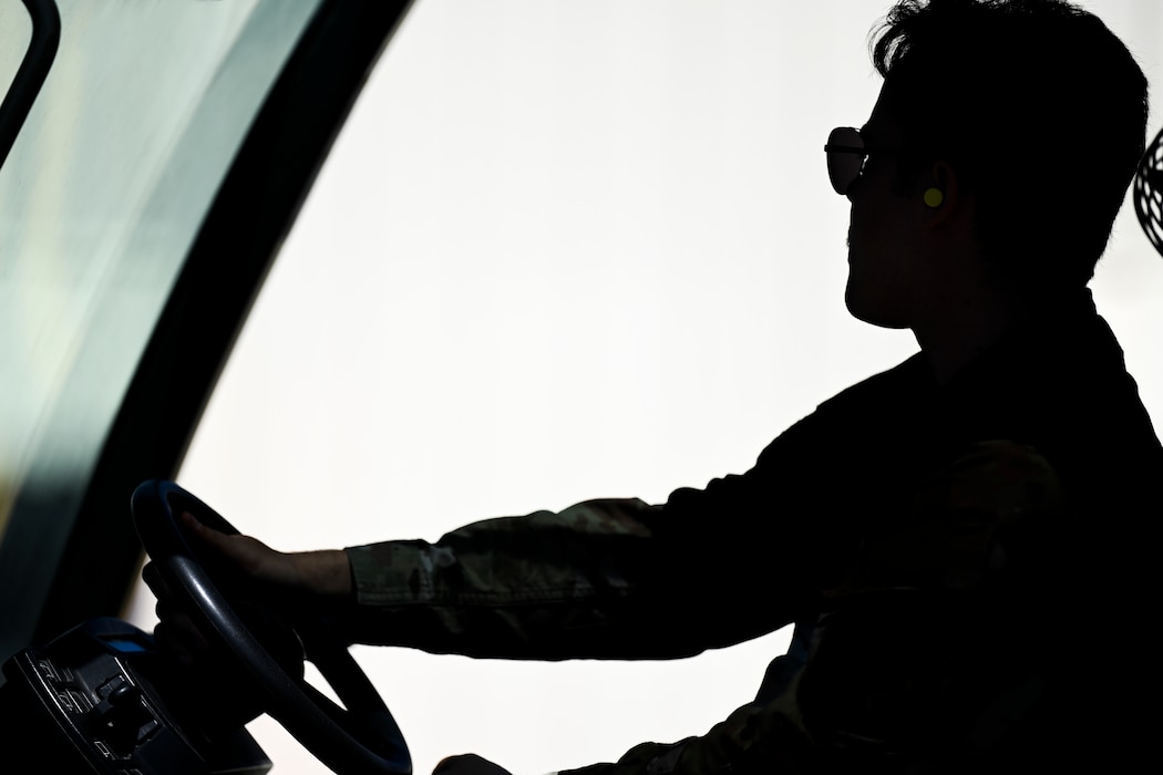 Man waits to drive
