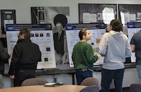 The Institute for Nanoscience at the Naval Research Laboratory (NRL) hosted its annual proposal planning meeting April 15, bringing together researchers from across the Lab to share ideas and build collaborations in support of future research initiatives.
(U.S. Navy photo by Jonathan Steffen)