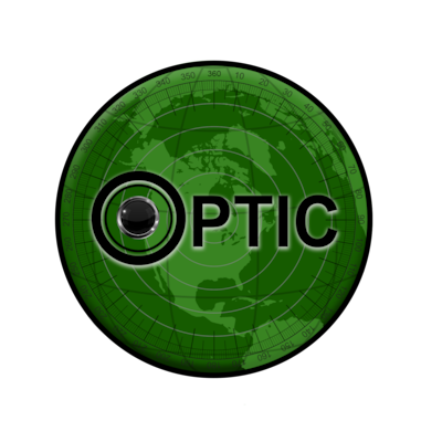 Green Globe with the word OPTIC crossing it.