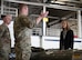 Tech. Sgt. Andrew Sigler (left) and Tech. Sgt. Kirby Keith (right), loading standardization crew members, show Rep. Julie Fedorchak static displays of inert conventional munitions used by the B-52H Stratofortress at Minot Air Force Base, North Dakota, May 5, 2025. The B-52H Stratofortress uses many different munitions to accomplish a variety of missions. (U.S. Air Force photo by Airman 1st Class Wesley Davies)