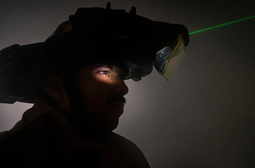 Firefighters see beyond smoke