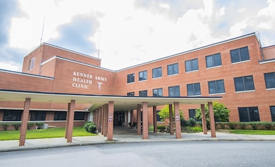 The front of Kenner AHC building
