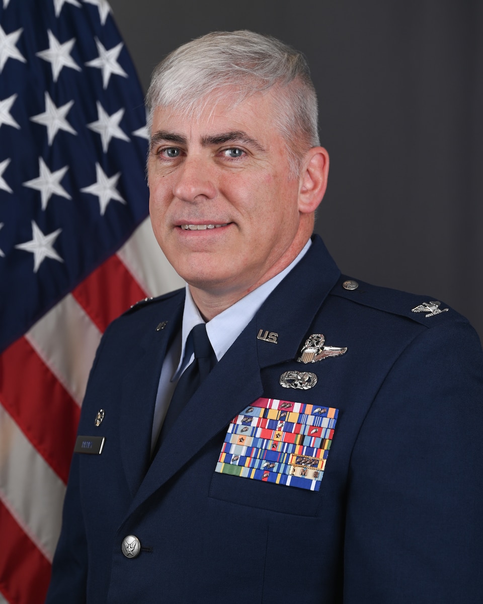 Col. Douglas A. Perry Jr., 445th Airlift Wing Commander (Photo by Patrick O'Reilly)