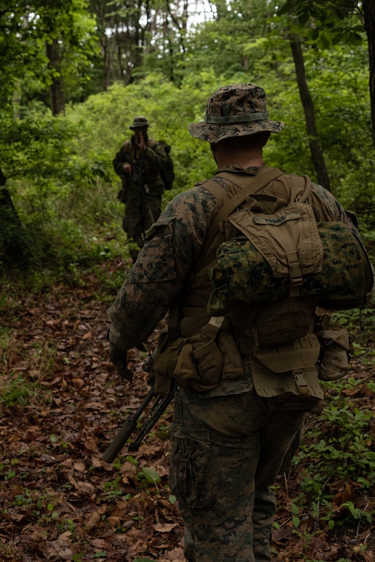 Activated Reserve Marines Conducts Patrol Exercise during Korea Viper 25.4