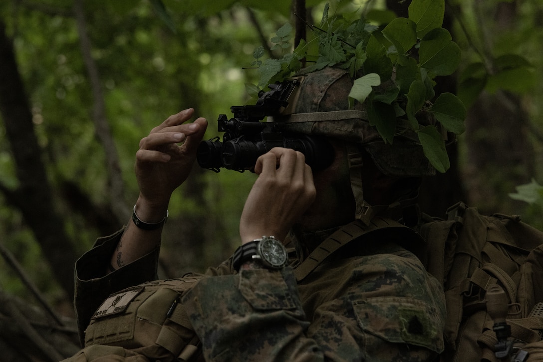 Activated Reserve Marines Conducts Patrol Exercise during Korea Viper 25.4