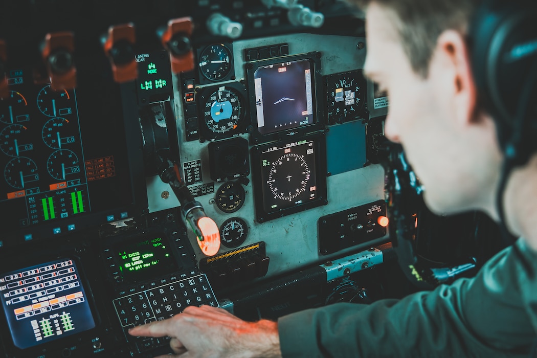 1st Lieutenant Tyler Smith, a 101st Air Refueling Wing KC-135 Stratotanker pilot, prepares for flight at Royal Air Force Mildenhall, England, March 5th, 2024. The MAINEiacs are staged at Mildenhall to take part in Nordic Response 24, a Norwegian-led exercise taking place in Norway, Sweden and Finland. NR24 promotes peace and security through cooperation, collaboration, and interoperability under harsh arctic conditions.