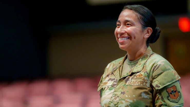 Portrait of servicemember