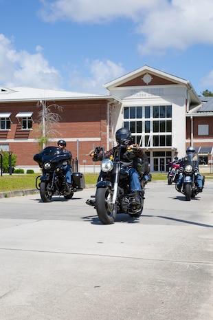 Camp Lejeune Marks 129th Stop for 9/11 Memorial Flag