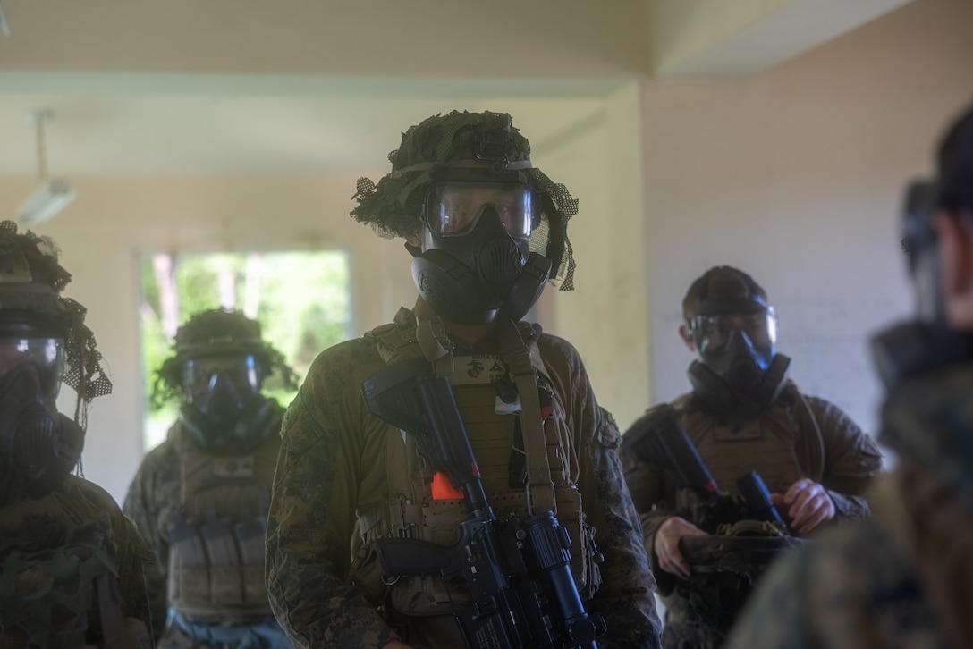 Activated Reserve Marines Conduct MOUT Training during Korea Viper 25.4