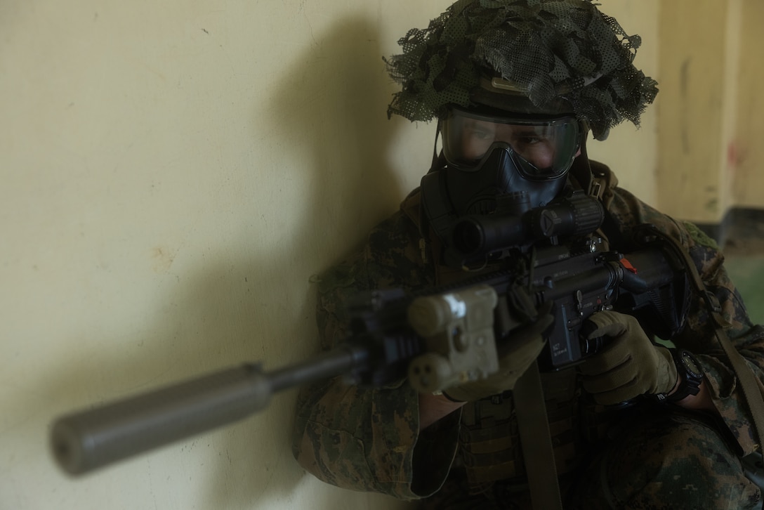 Activated Reserve Marines Conduct MOUT Training during Korea Viper 25.4