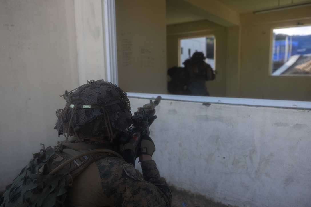 Activated Reserve Marines Conduct MOUT Training during Korea Viper 25.4