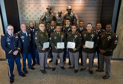 Ten N.Y. Army National Guard Soldiers Receive Purple Heart
