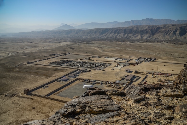 Military base from above